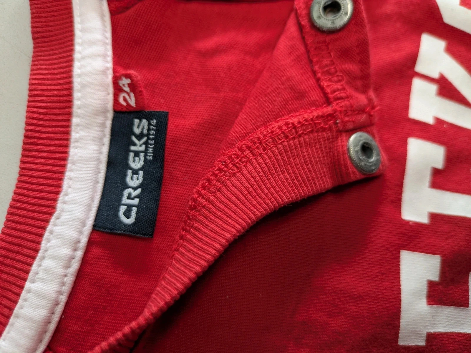 Short sleeve T-shirt Creeks 24 months – photo 3